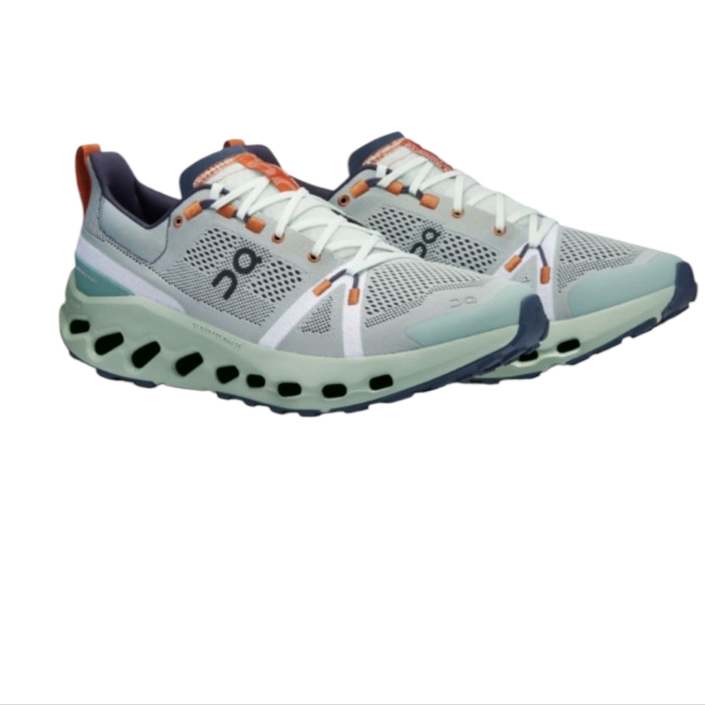 Men's On Running Cloudsurfer Trail In Aloe/Mineral Size 10.5